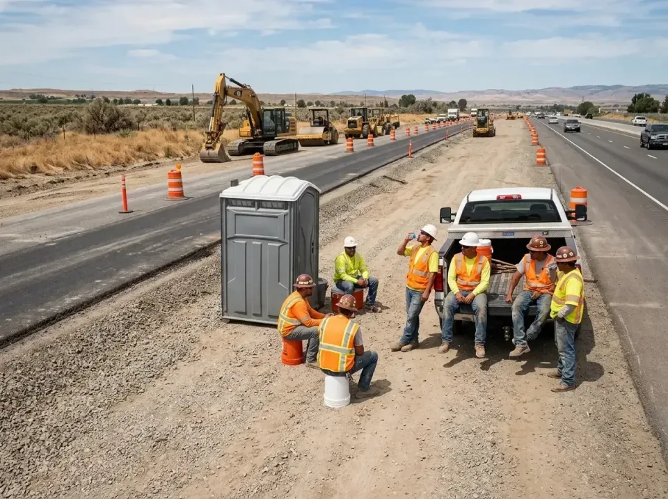 highway-road-construction-crew-007 — frequently asked questions, Porta Potty and Restroom Rentals in Leisure World, MD